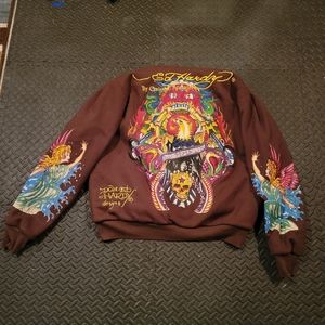 Ed Hardy Zip Up Hoody